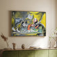 Still Life with Cat and Lobster, 1962 - Floater Framed Canvas Print