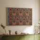 Snakeshead - Red/Cumin, c. 1876 - Floater Framed Canvas Print