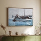 Taking on Wet Provisions, 1903 - Floater Framed Canvas Print