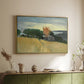 Fields of Wheat in Cagnes, 1918 - Floater Framed Canvas Print