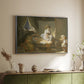 The Visit to the Nursery, c. 1775 - Floater Framed Canvas Print