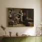 The Plate Printer, 1875 - Floater Framed Canvas Print