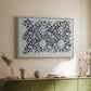 Watercolour for Printed Fabric Design: Wey, c. 1882-1883 - Floater Framed Canvas Print