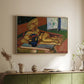 Sculpture and Persian Vase (The Bronze Figure), 1908 - Floater Framed Canvas Print