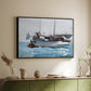 Taking on Wet Provisions, 1903 - Floater Framed Canvas Print