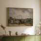 Sir Richard Steele's Cottage, Hampstead, c. 1832 - Floater Framed Canvas Print