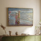 The Three Sisters on the Beach, 1908 - Floater Framed Canvas Print