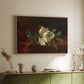Magnolia on Red Velvet, c. 1885-1890 - Floater Framed Canvas Print