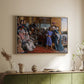 The Finding of the Saviour in the Temple, 1854-1860 - Floater Framed Canvas Print
