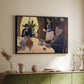 The Dining Room (Breakfast), 1886-1887 - Floater Framed Canvas Print