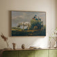 The Hay Wagon (Der Heuwagen), 1824 - Floater Framed Canvas Print