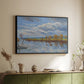The Banks of the River Seine, 1893 - Floater Framed Canvas Print