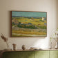 The Harvest, 1888 - Floater Framed Canvas Print