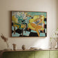 Seated Woman with Flower, 1942 - Floater Framed Canvas Print