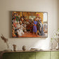 The Finding of the Saviour in the Temple, 1854-1860 - Floater Framed Canvas Print