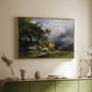 The Harvest Wagon (Der Heuwagen), c. 1850 - Floater Framed Canvas Print