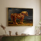The Shire Horse Elephant in an Extensive Landscape, c. 1850s - Floater Framed Canvas Print