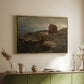 A Fisherman's Home, Lillesand, 1858 - Floater Framed Canvas Print