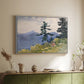 North Woods Club, Adirondacks, 1892 - Floater Framed Canvas Print