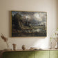 Salisbury Cathedral from the Meadows (Detail), 1831 - Floater Framed Canvas Print