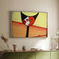 Picasso's Cat–El Gato - Floater Framed Canvas Print