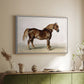 A Cart-Horse - Floater Framed Canvas Print