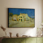 The Yellow House (The Street), 1888 - Floater Framed Canvas Print