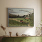 The Chair Factory at Alfortville, 1897 - Floater Framed Canvas Print