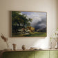 The Harvest Wagon (Der Heuwagen), c. 1850 - Floater Framed Canvas Print