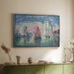Entrance to the Port of La Rochelle, 1921 - Floater Framed Canvas Print