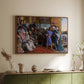 The Finding of the Saviour in the Temple, 1854-1860 - Floater Framed Canvas Print