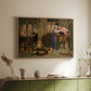 The Flight of Madeline and Porphyro, 1848 - Floater Framed Canvas Print