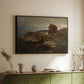 A Fisherman's Home, Lillesand, 1858 - Floater Framed Canvas Print
