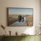 The Old Man and the Child, 1888 - Floater Framed Canvas Print