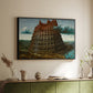 The Tower of Babel, c. 1568 - Floater Framed Canvas Print