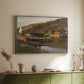 Landingsbrygge Husvik, Drøbak, 1875 - Floater Framed Canvas Print