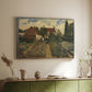Garden of a Florist (The Flower Garden), 1864 - Floater Framed Canvas Print