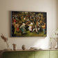 The Wedding Dance, c. 1566 - Floater Framed Canvas Print