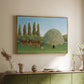 Meadlowland (The Pasture), 1910 - Floater Framed Canvas Print