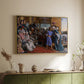 The Finding of the Saviour in the Temple, 1854-1860 - Floater Framed Canvas Print