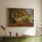 A Wooded Path in Autumn, 1902 - Floater Framed Canvas Print