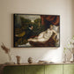 Venus with an Organist and a Dog, c. 1550 - Floater Framed Canvas Print
