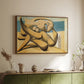 Figures at the Seaside (The Kiss), 1931 - Floater Framed Canvas Print