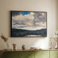 The Lone Boat, North Woods Club, Adirondacks, 1892 - Floater Framed Canvas Print