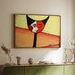 Picasso's Cat–El Gato - Floater Framed Canvas Print