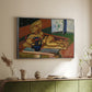 Sculpture and Persian Vase (The Bronze Figure), 1908 - Floater Framed Canvas Print