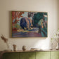 The Luxembourg Gardens, 1901 - Floater Framed Canvas Print