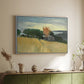 Fields of Wheat in Cagnes, 1918 - Floater Framed Canvas Print