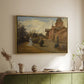 The Country House of Gustave Coûteaux, 1871 - Floater Framed Canvas Print