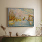 The Lighthouse at Groix, 1925 - Floater Framed Canvas Print